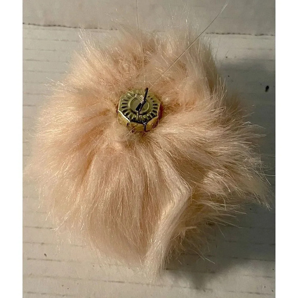 Pink Fur Ball Christmas Ornament Pink Christmas Decor Approximately 2.5 Inch - Picture 2 of 2